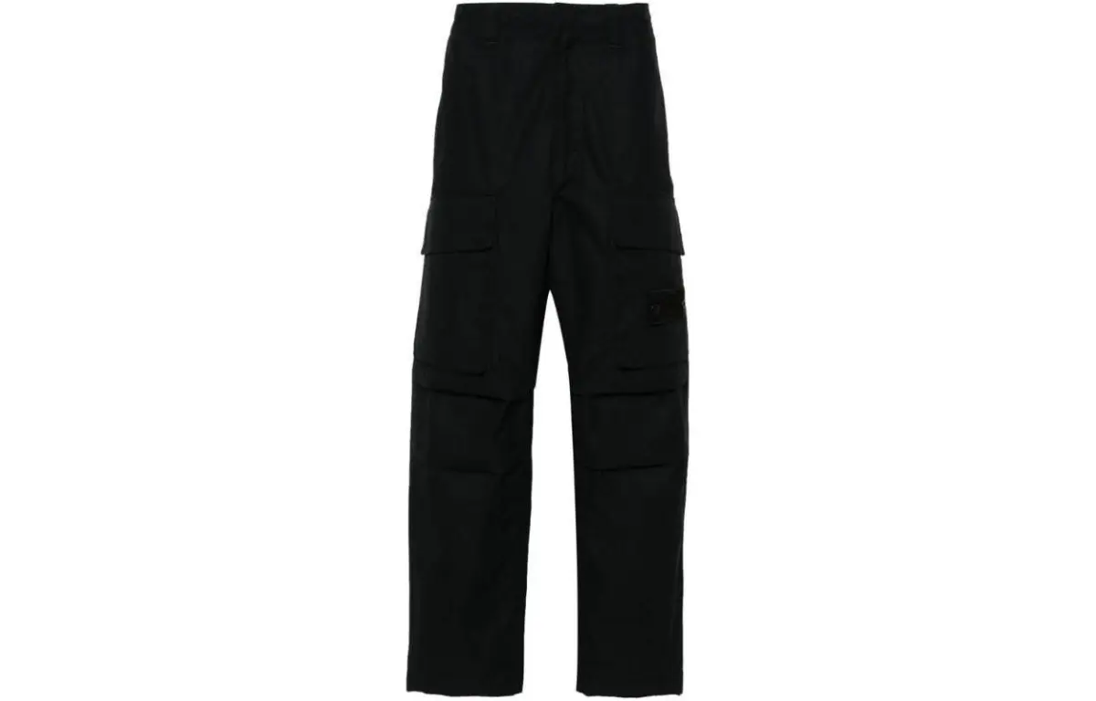 STONE ISLAND Logo-Patch Cargo Pants