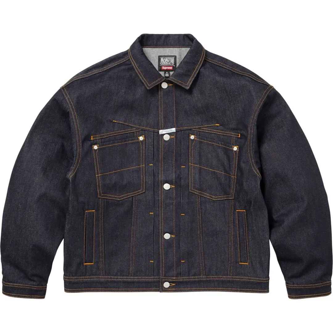 Supreme Marithé + François Girbaud X Seam Denim Trucker Jacket