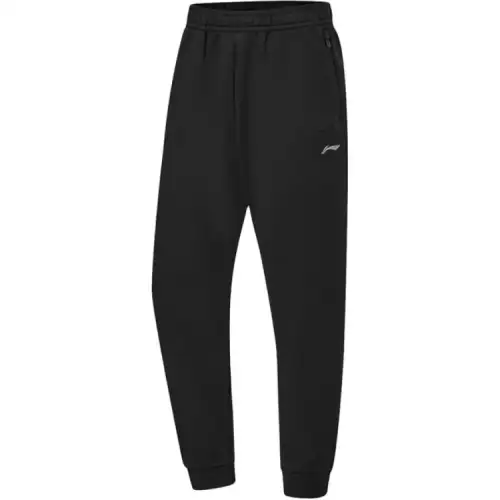 Li Ning Fitness Series Knitted Sweatpants Men's Black