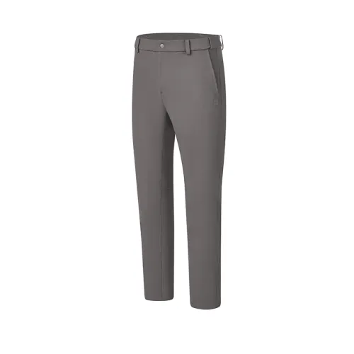 FILA Knitted Sweatpants Men's Carbon Mist Gray