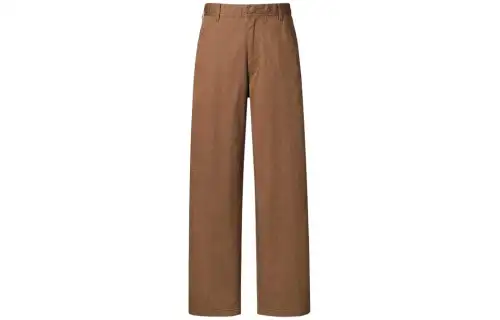 UNIQLO SS24 Casual Pants Men's Chestnut Shell Brown