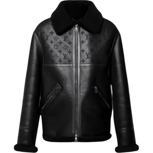 LOUIS VUITTON Shearling Bombardier