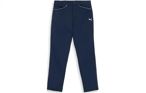 PUMA Golf Elastic Slim Fit Casual Pants Men's Marine Blue