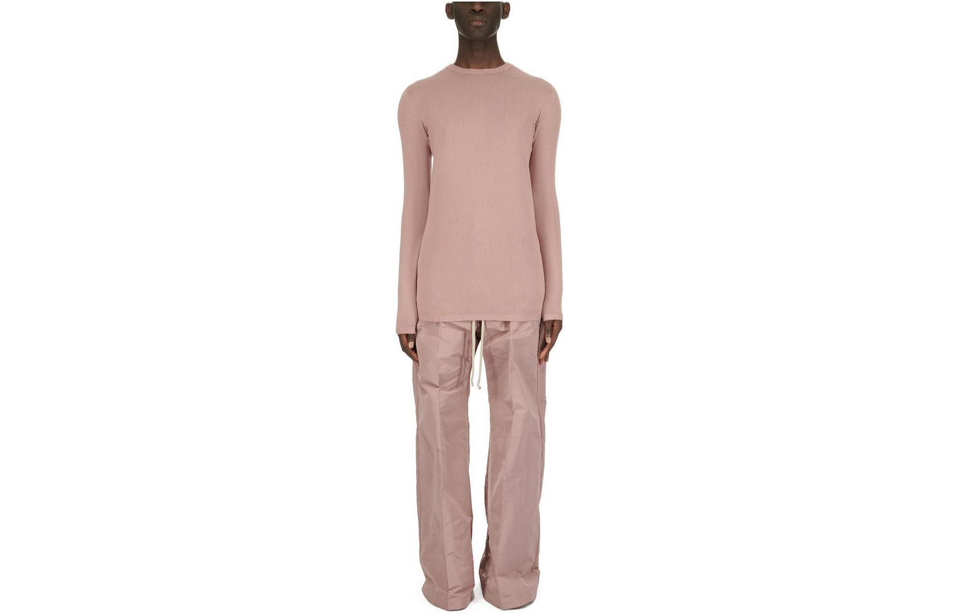 RICK OWENS/RO Casual Pants Men's Gray Pink