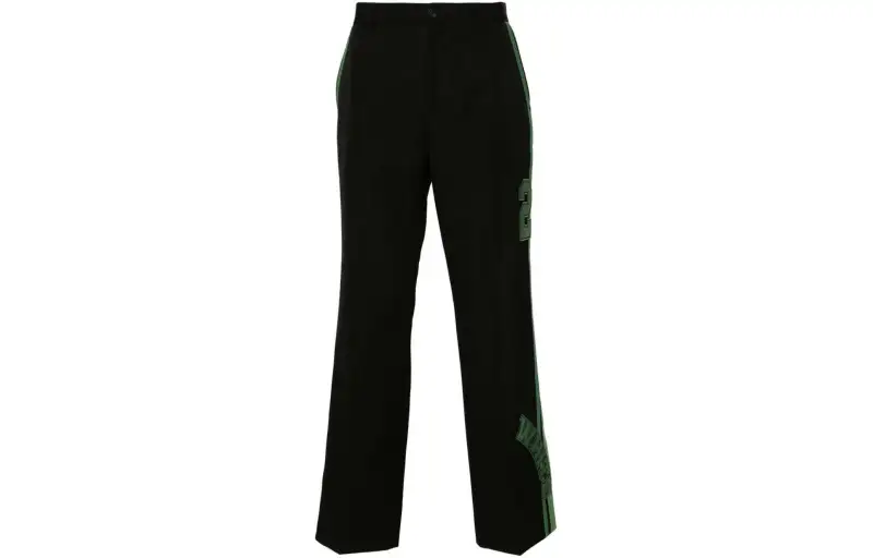 OFF-WHITE Logo-patch Trousers