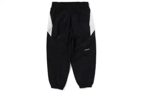 A BATHING APE Knitted Sweatpants Men's Black