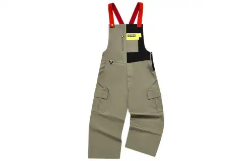 FILA FUSION Overalls Unisex Carbon Gray Khaki Moderate