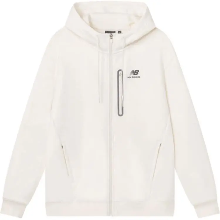 New Balance Jacket Unisex Ivory White