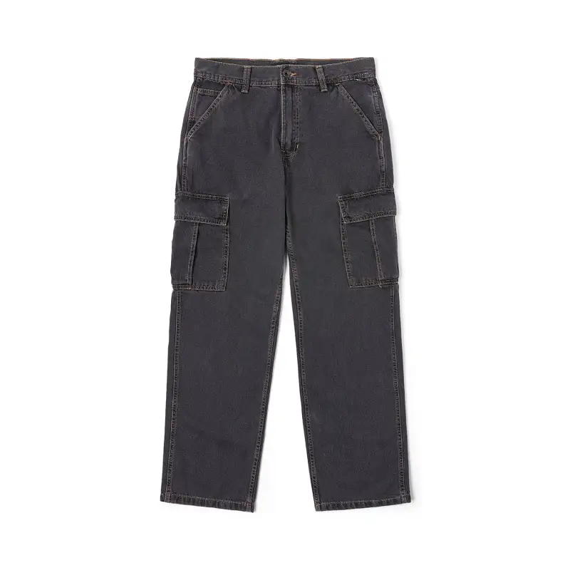 Vans Casual Pants Men's Black Moderate Straight Fit Pants