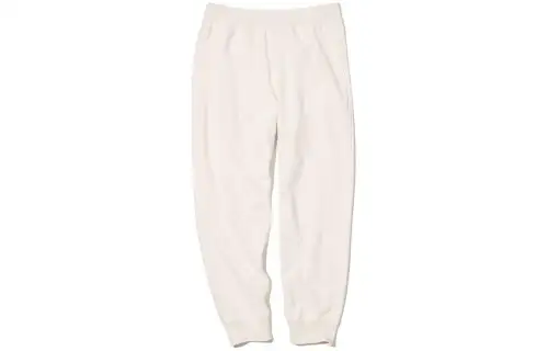 UNIQLO Knitted Sweatpants Unisex Ivory