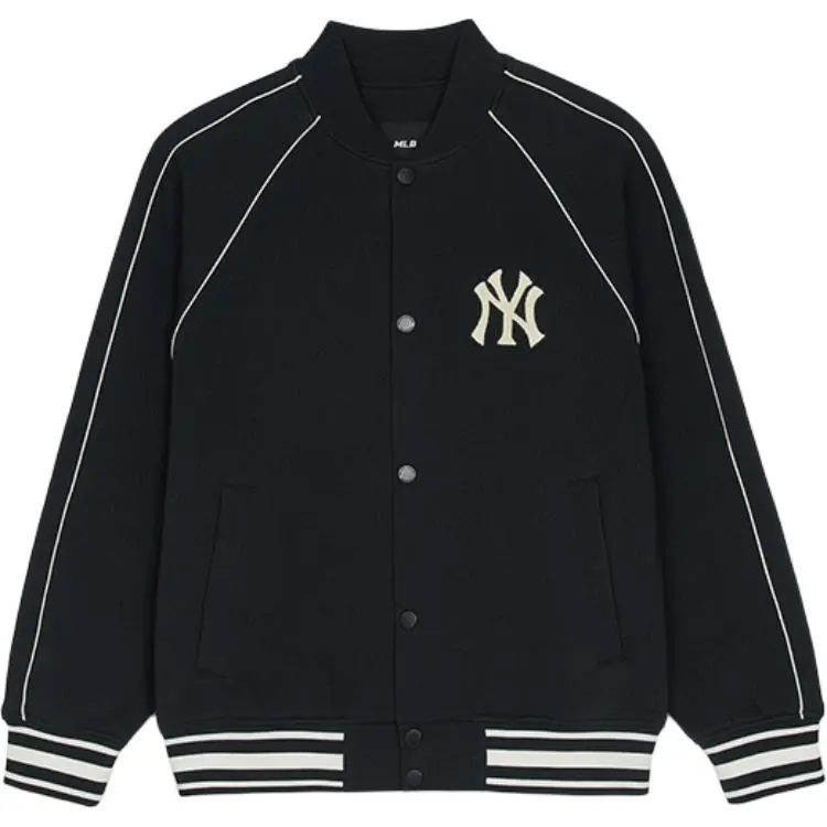 MLB New York Yankees Baseball Jacket Unisex Black