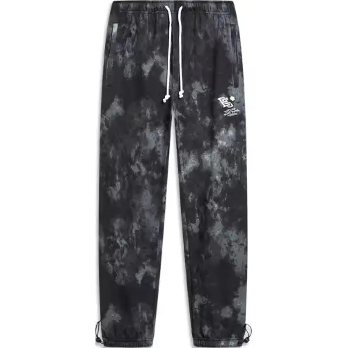 Li Ning Knitted Sweatpants Men's Black Gray Camouflage