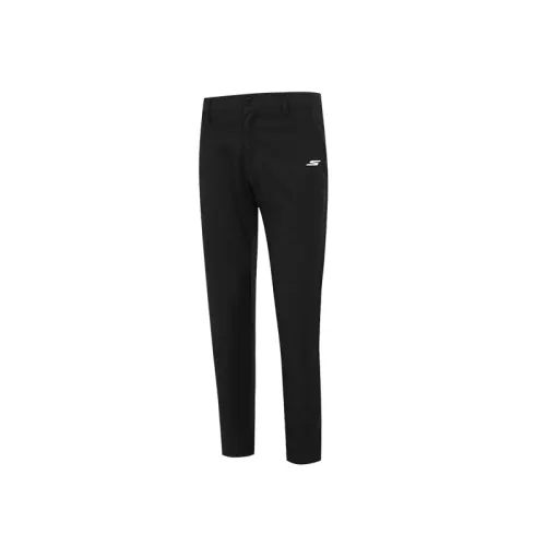 Skechers Casual Pants Men's Black Thin Straight Fit Pants