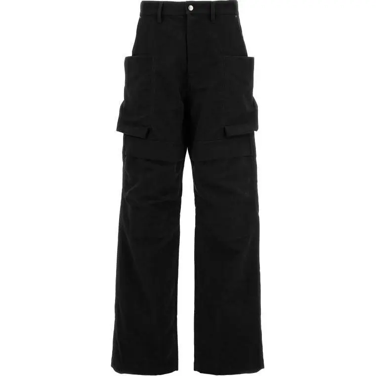RICK OWENS Straight-Leg Cargo Trousers