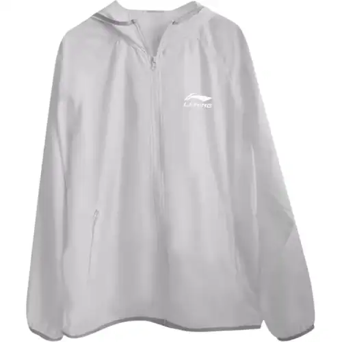 Li Ning Sun Protection Clothing Unisex Gray