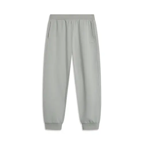 Li Ning Knitted Sweatpants Men's Lunar Surface Gray