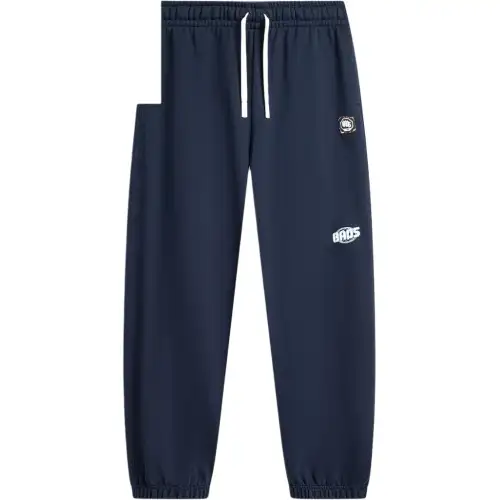 Li Ning BADFIVE Knitted Sweatpants Men's Dark Marine Blue
