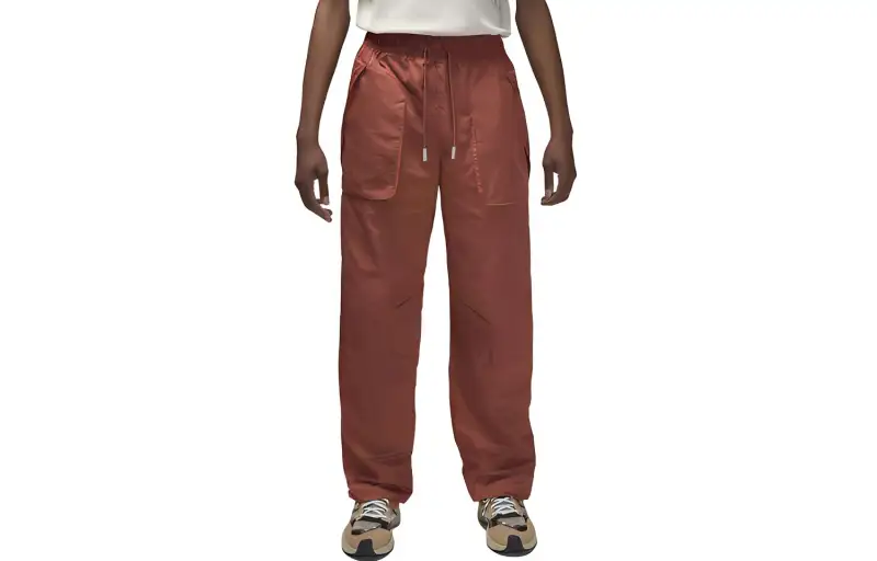Jordan 23 Casual Pants Men's Orange Red
