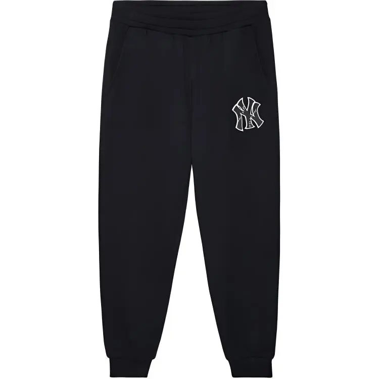 New Era FW24 Knitted Sweatpants Unisex Black