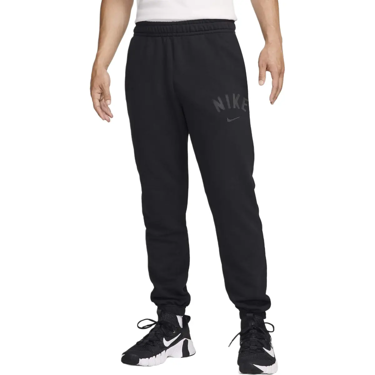 Nike Swoosh Casual Pants Men's Black