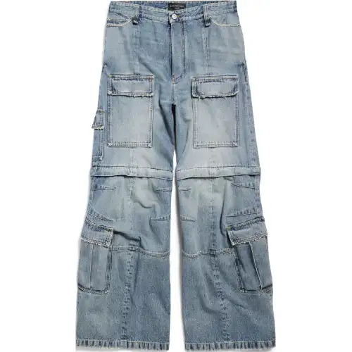 Balenciaga Flared Cargo Jeans