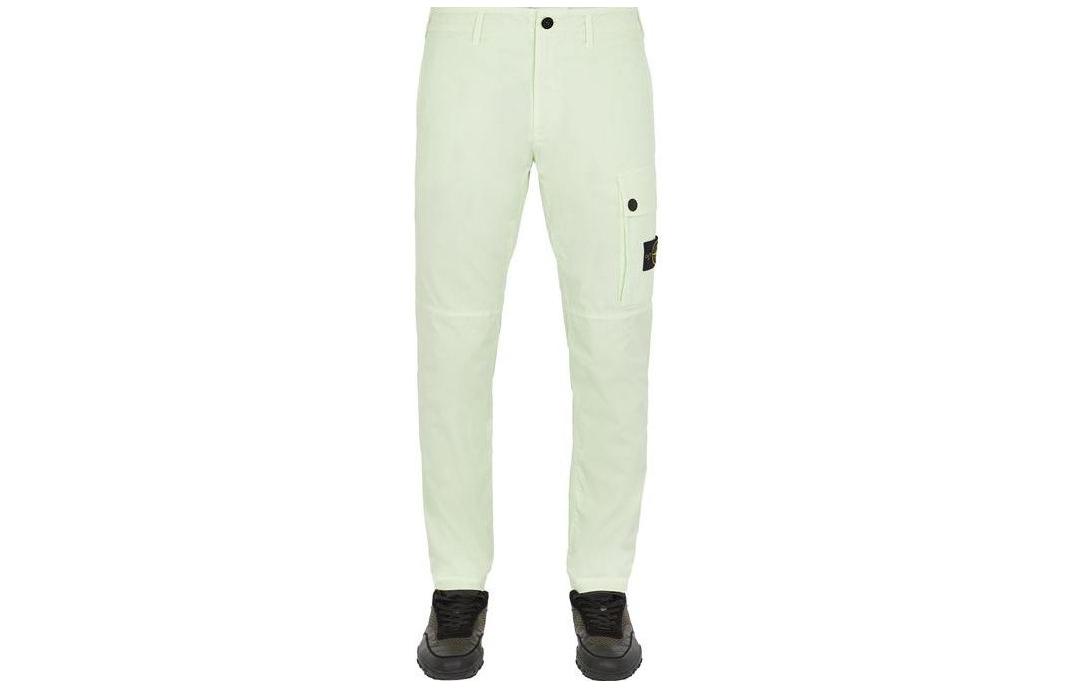 STONE ISLAND Logo Patch Slim Cut Pants