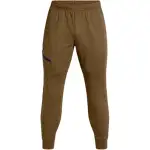 Under Armour Unstoppable Fleece Grid Joggers Knitted Sweatpants Men's Earth Wolf Tone