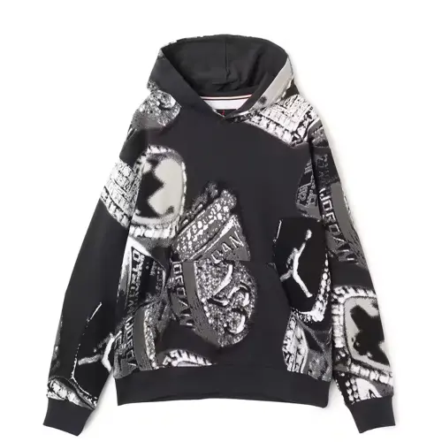 JORDAN Mvp Men's Printed Fleece Pullover Hoodie
