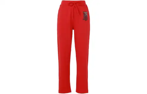 Burberry Casual Pants Men's Red