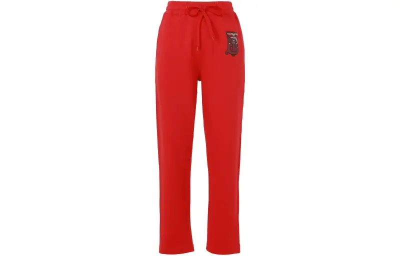 Burberry Casual Pants Men's Red