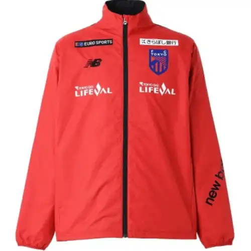 New Balance FC Tokyo FW24 Trench Coat Unisex Red