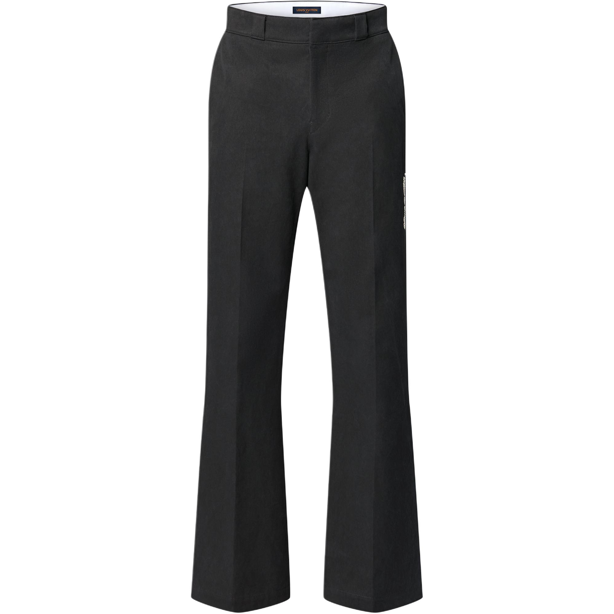LOUIS VUITTON Flared Preppy Chino Pants