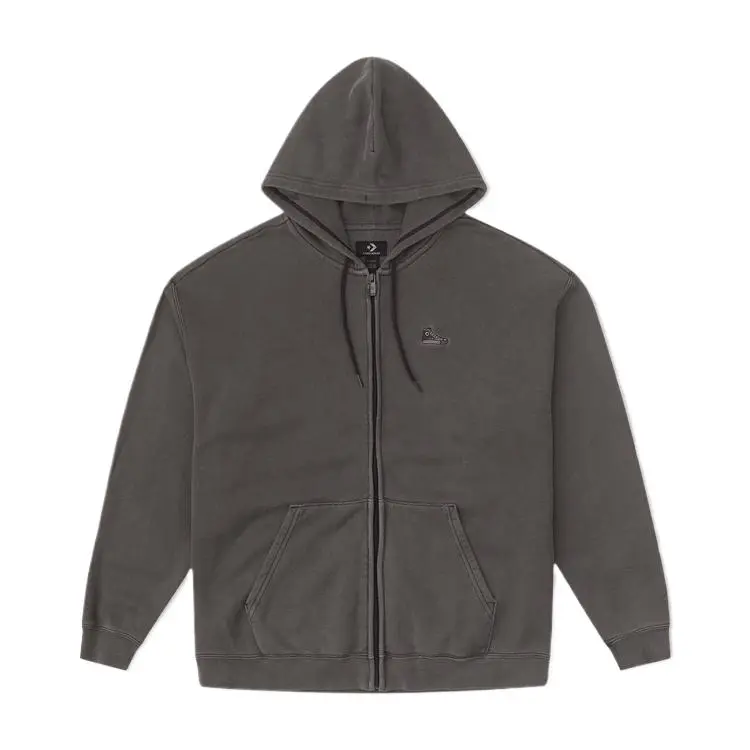 Converse Go To Loose Fit Full Zip Fleece Hoodie