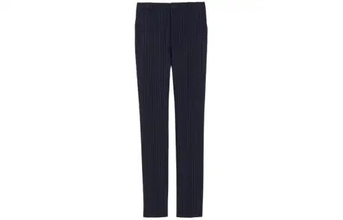SAINT LAURENT High Waist Striped Pants