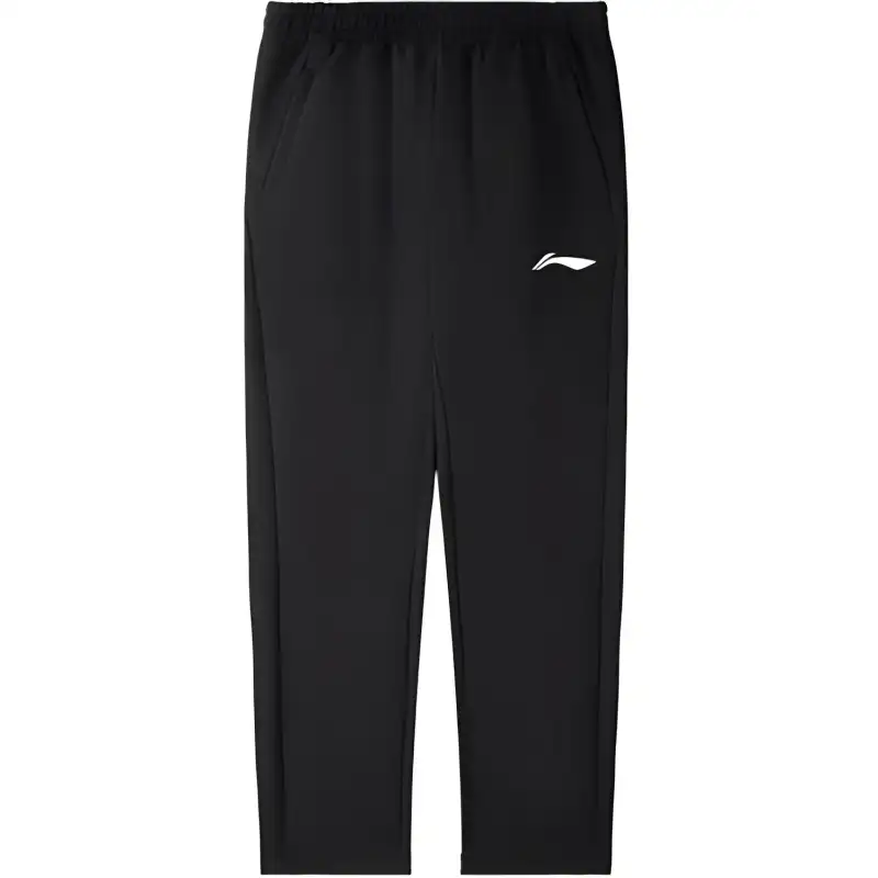 Li Ning Sports Fashion Collection Knitted Sweatpants Men's Black