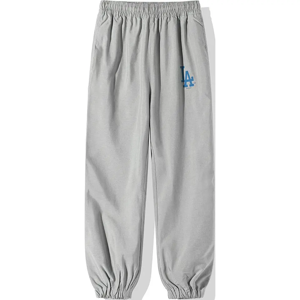 New Era Knitted Sweatpants Unisex Gray