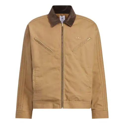Adidas Originals WASHED PAD JKT U Puffer Jacket Men's Desert Brown/Gold