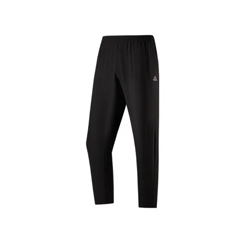 Sports quick dry equipment, base summer breathable universal black trousers for gym, science and technology, for running