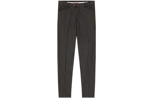 KENZO Casual Pants Men's Anthracite Moderate Straight Fit Pants