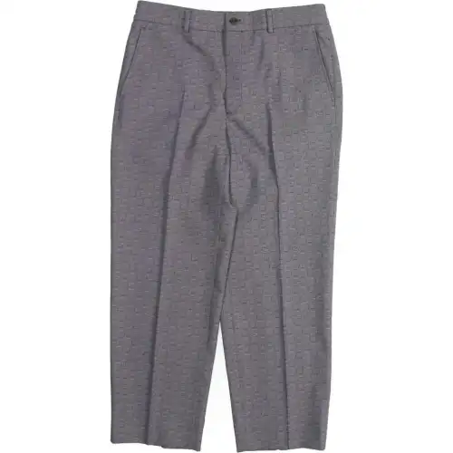 GUCCI Casual Pants Men's Gray Purple Moderate Straight Fit Pants