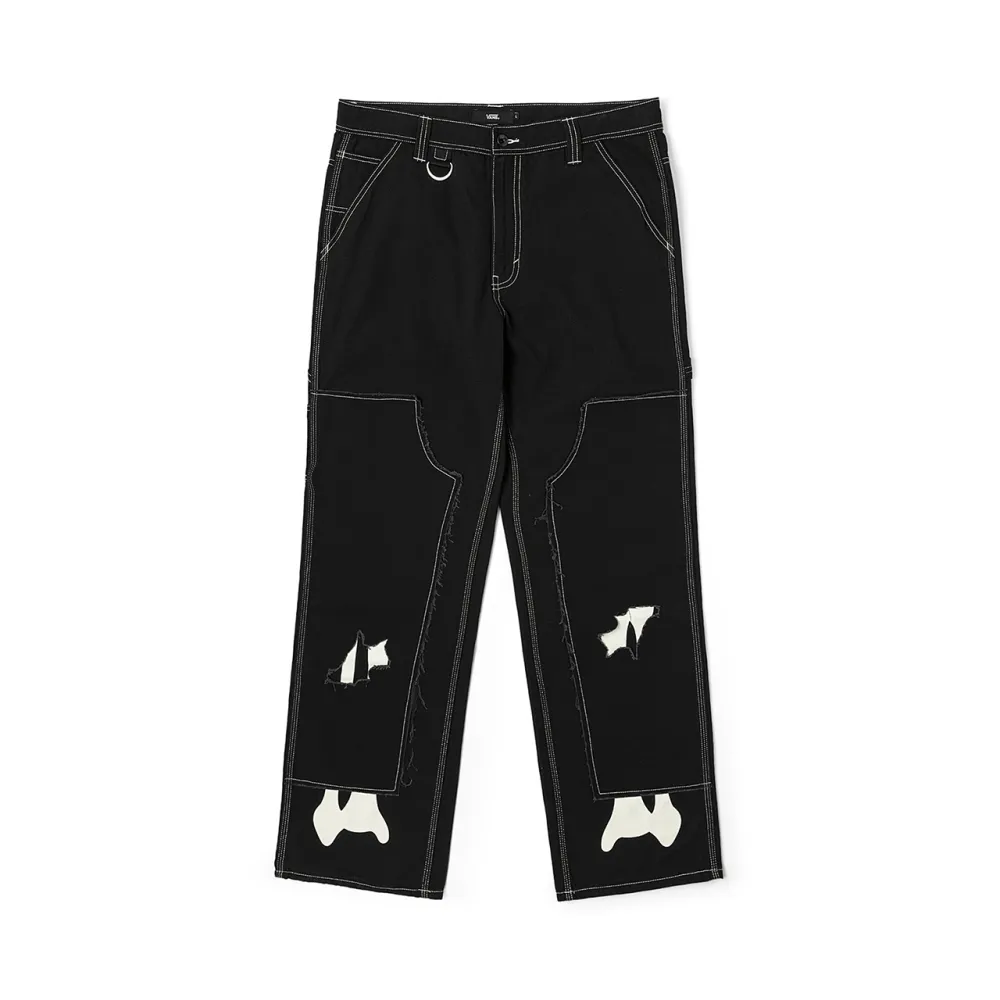 Vans Casual Pants Men's Black Moderate Straight Fit Pants