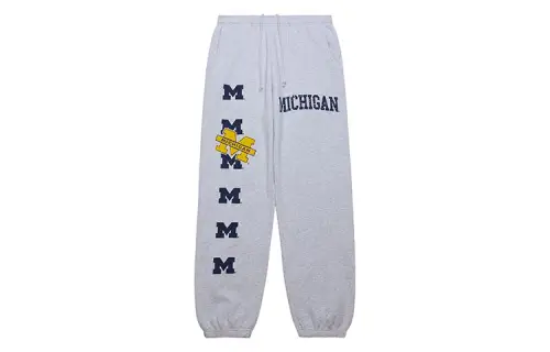 Travis Scott X Mitchell & Ness Michigan Wolverines Classic Sweatpants