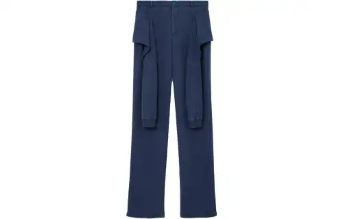 Burberry SS23 Casual Pants Men's Soft Marine Blue