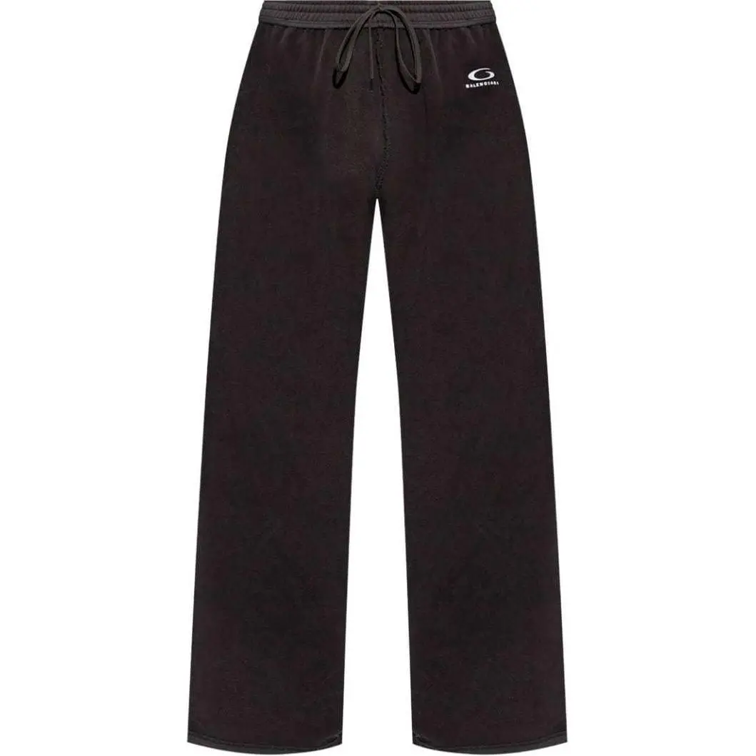 Balenciaga Logo Detailed Drawstring Sweatpants