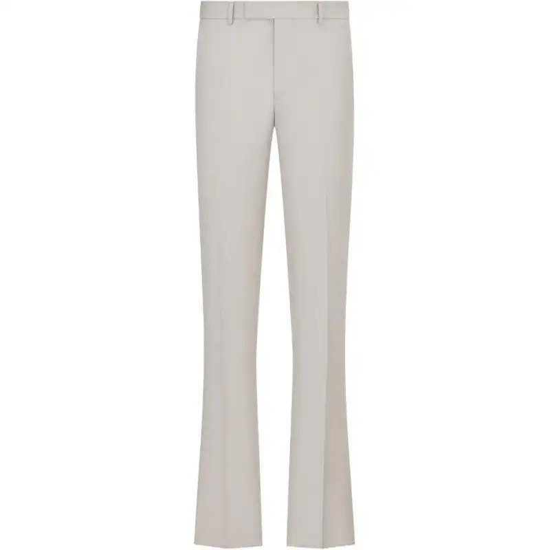 DIOR Suit Pants Men's White Moderate