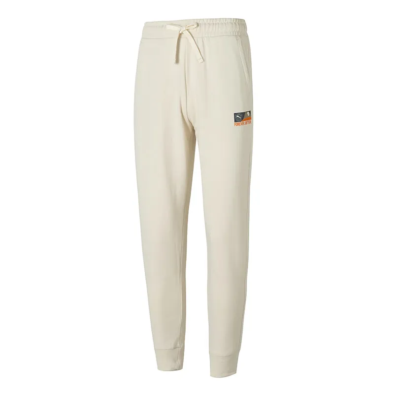 PUMA Knitted Sweatpants Men's Ecru