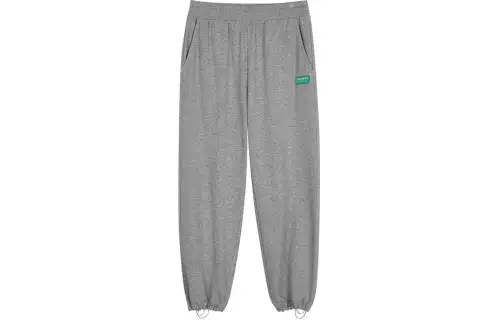 Skechers Knitted Sweatpants Men's Medium Heather Gray