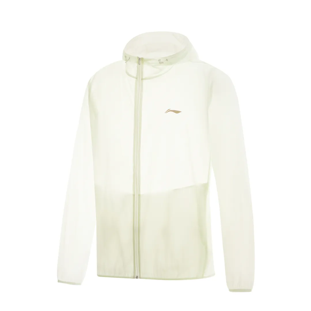 Li Ning Fitness Series Breathable And Quick Dry Waterproof UV Protection Sun Protection Clothing Men's Ivory