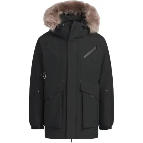 Adidas Originals Trefoil Collection Outfit Down Jacket Men's Black