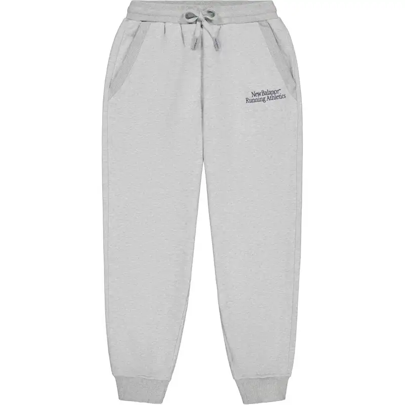 New Balance Running Athletics Knitted Sweatpants Men's Medium Gray